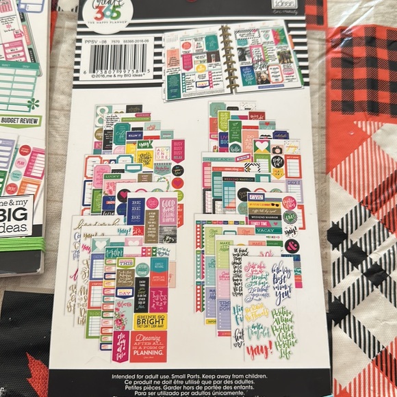 2 Happy Planner Sticker Books - Picture 4 of 4